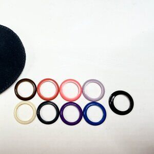 Gucci Change Bezel Watch Authentic 9 Gucci Bezels Set Vintage Pouch SS173